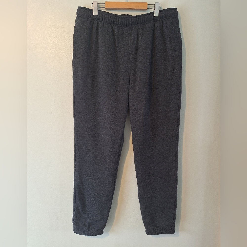 Eddie Bauer Men's Dark Gray Lined Joggers - L